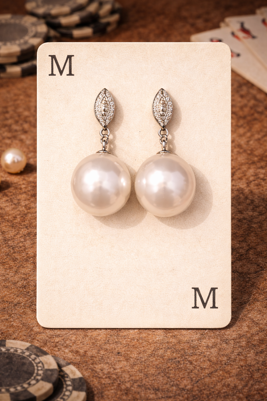 Stone Drop Earrings