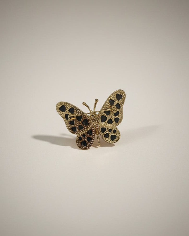 Abalone Butterfly Freshwater Pearls Brooch
