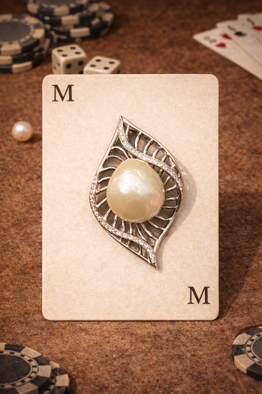 Queen's Silver Eye pendant