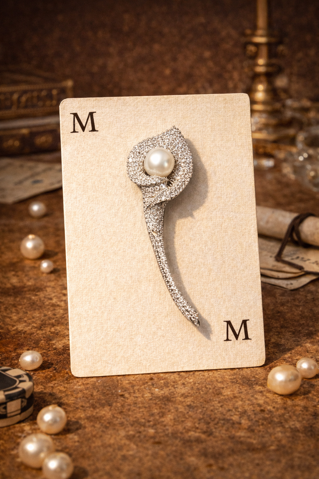 Madam Floral Brooch