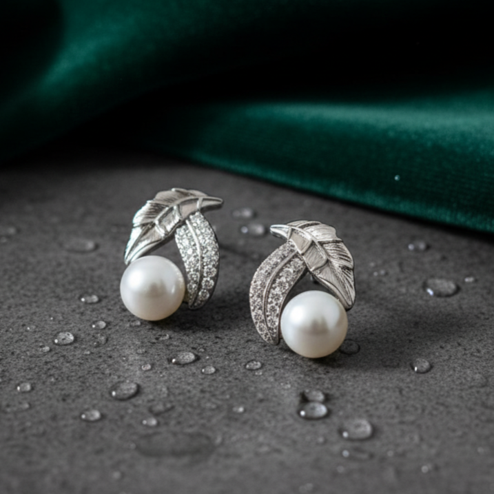 Come-alive Leaf Earrings