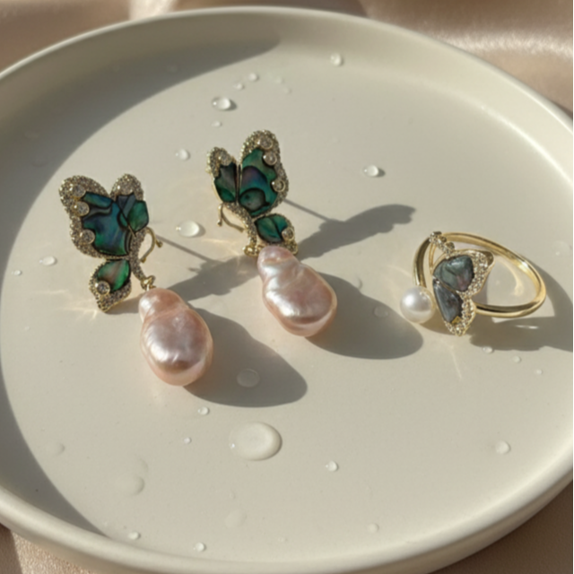 Butterfly Abalone Set