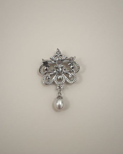 Victorian Heirloom Freshwater Pearl Brooch Pendant 2-in-1