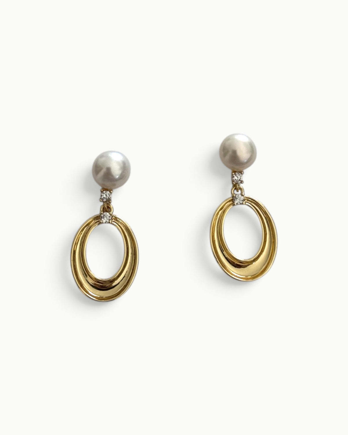 Dangling Gold Earrings