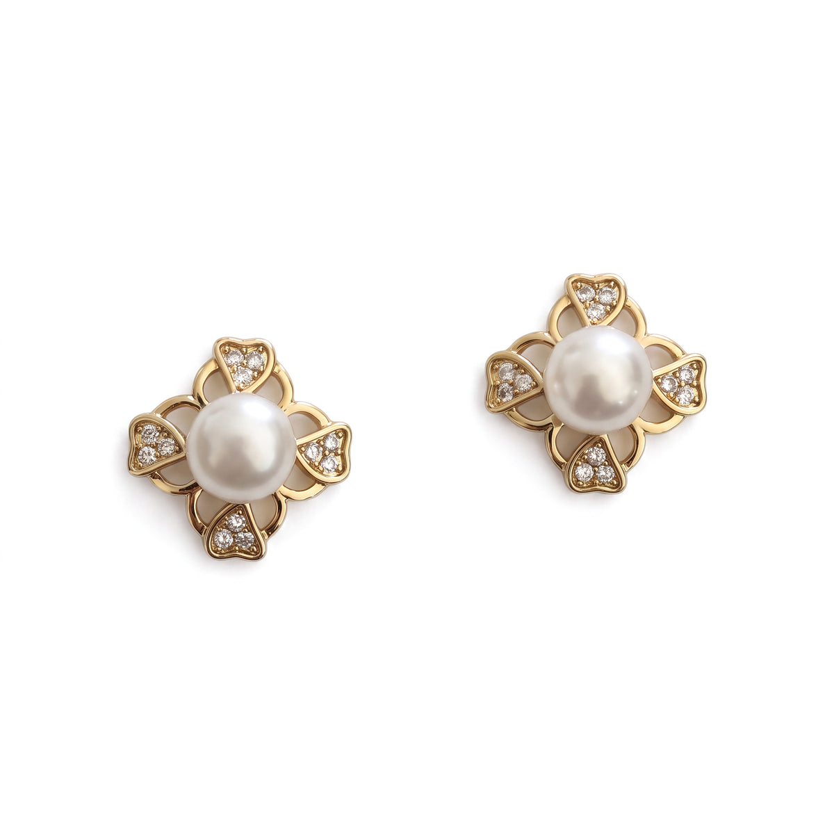 Clover Frame Earrings