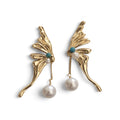 Liquid Gold Wings Earrings