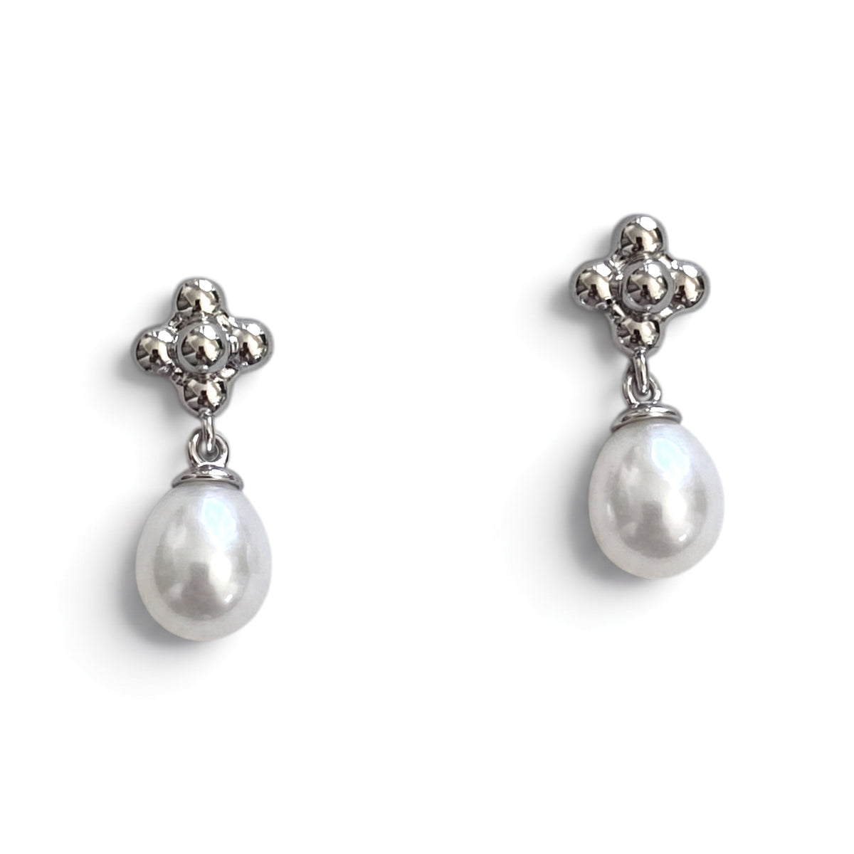 Metal Cluster Earrings