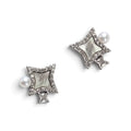 Sparkle Moonstone Earrings