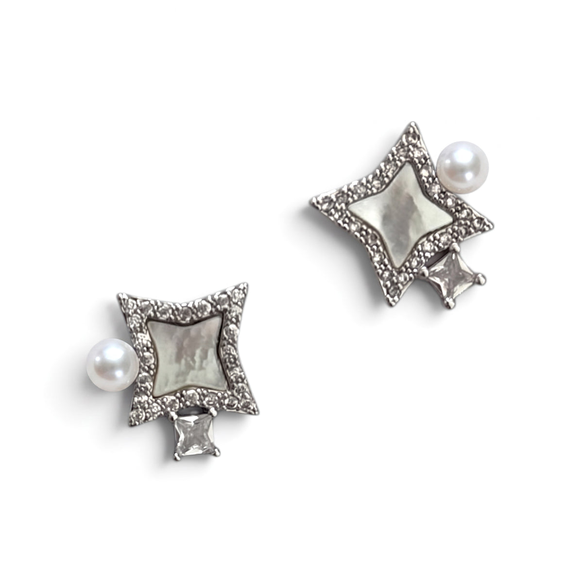 Sparkle Moonstone Earrings