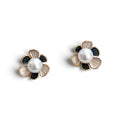 Blue Petals Flower Earrings
